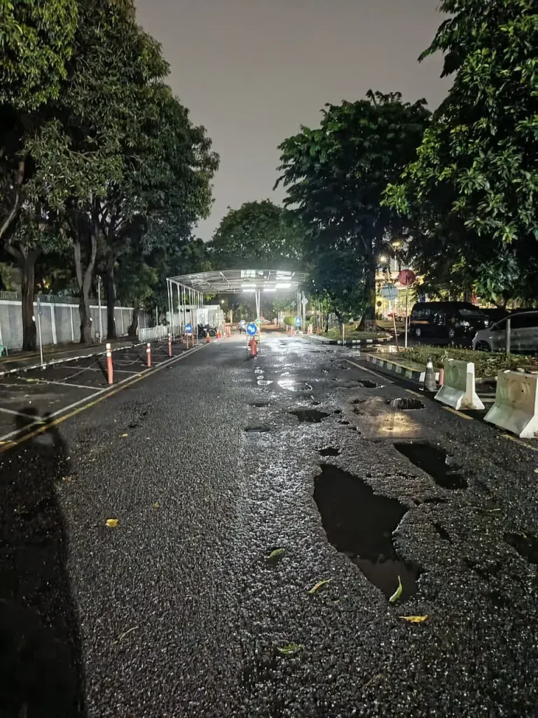Proyek Pekerjaan Pengaspalan Jakarta Utara