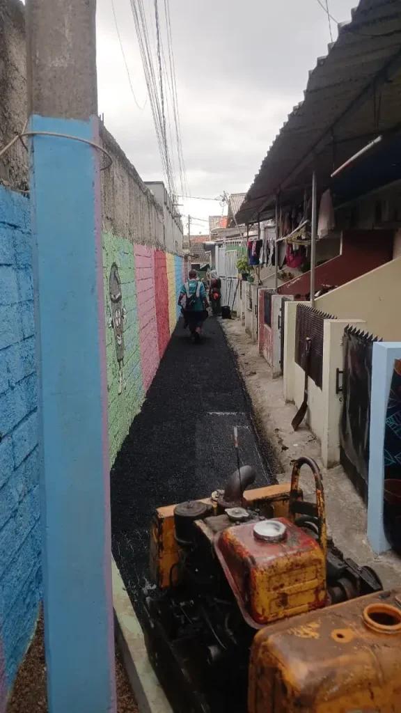 Pabrik Aspal Jakarta Barat (2) Proyek Pengaspalan di Kebon Jeruk