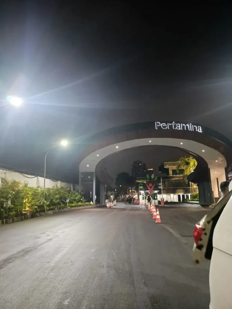 Pengaspalan Universitas Pertamina Jakarta