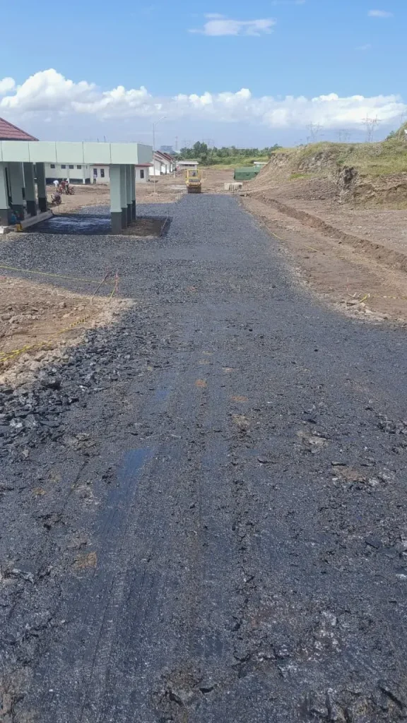 Pengaspalan YONIF TP 841/SULANGKAR Serang Banten